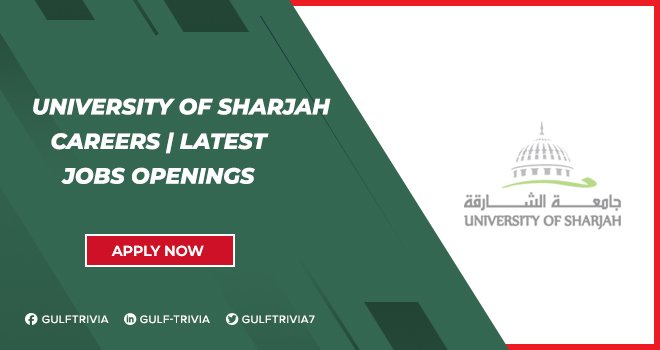 University of Sharjah Careers