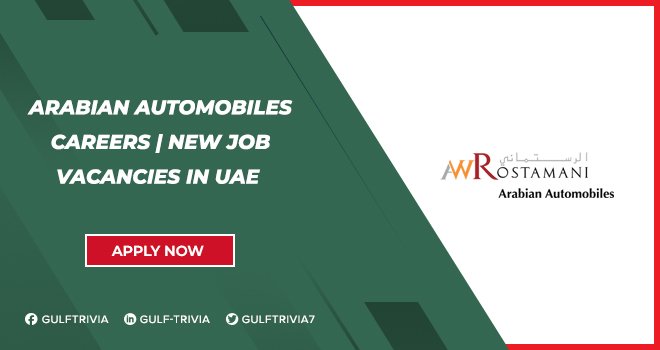 Arabian Automobiles Careers