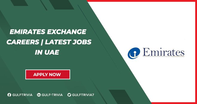 Emirates Exchange Careers