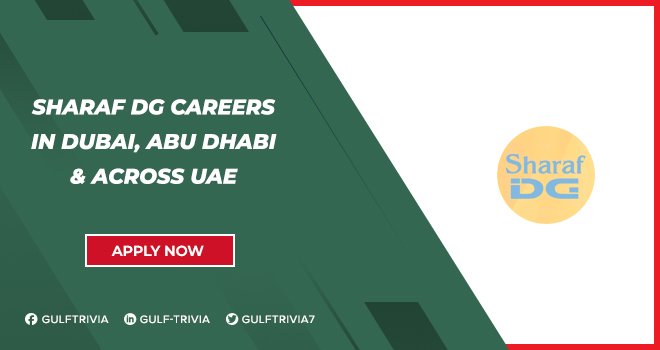 Sharaf Dg Careers